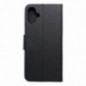 Samsung Galaxy A06 Étui portefeuille Fancy Book Noir
