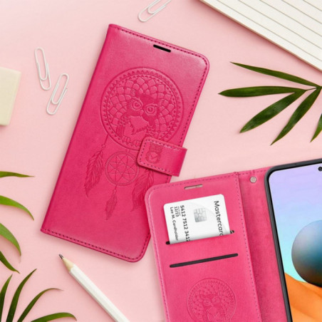 XIAOMI Redmi Note 14 Pro Plus 5G Portefeuilles MEZZO Book Magenta