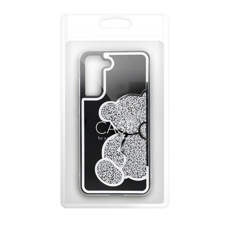 XIAOMI Redmi Note 14 4G Coque Teddy bear Argenté