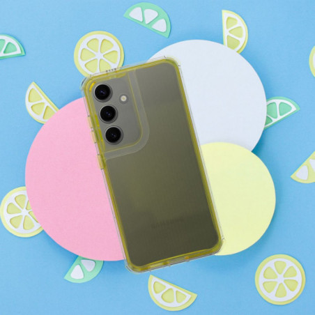 XIAOMI Redmi Note 14 Pro Plus 5G Coque Matrix Clear Jaune