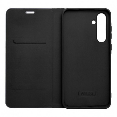 XIAOMI Redmi Note 14 5G Portefeuilles LUNA Book Carbon Fibre de carbone, Élégant  Noir