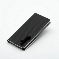 XIAOMI Redmi Note 14 5G Portefeuilles LUNA Book Carbon Fibre de carbone, Élégant  Noir