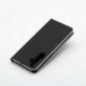 XIAOMI Redmi Note 14 5G Portefeuilles LUNA Book Carbon Fibre de carbone, Élégant  Noir