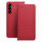 XIAOMI Redmi Note 14 5G Portefeuilles LUNA Book Carbon Fibre de carbone, Élégant  Rouge