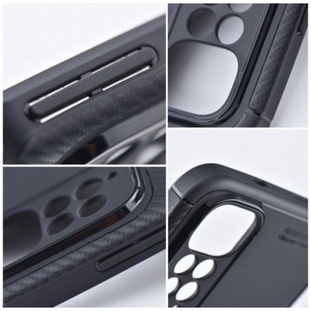 XIAOMI Redmi Note 14 Pro Plus 5G Coque Carbon premium Élégant  Noir