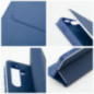 XIAOMI Redmi Note 14 4G Portefeuilles LUNA Book Carbon Fibre de carbone, Élégant  Bleu