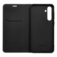 XIAOMI Redmi Note 14 4G Portefeuilles LUNA Book Carbon Fibre de carbone, Élégant  Noir