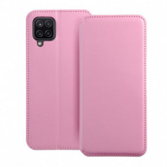 Samsung Galaxy A12 Portefeuilles Dual Pocket book Rose clair