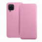 Samsung Galaxy A12 Portefeuilles Dual Pocket book Rose clair