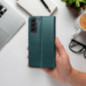 Samsung Galaxy A12 Portefeuilles Smart Magneto book Vert foncé