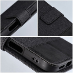 Samsung Galaxy A12 Portefeuilles GOMMA Élégant  Noir