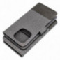 Samsung Galaxy A12 Portefeuilles GOMMA Élégant Gris Samsung Galaxy A12 Portefeuilles GOMMA Élégant Gris