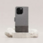 Samsung Galaxy A12 Portefeuilles GOMMA Élégant Gris Samsung Galaxy A12 Portefeuilles GOMMA Élégant Gris