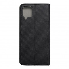 Samsung Galaxy A12 Portefeuilles Smart Case Book Noir