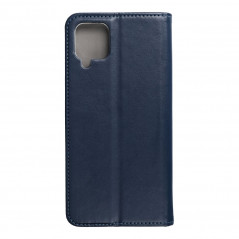 Samsung Galaxy A12 Portefeuilles Smart Magneto book Marine