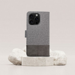 Apple iPhone 16 Plus Portefeuilles GOMMA Élégant  Gris