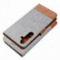 Samsung Galaxy A12 Portefeuilles JEANS Élégant Gris Samsung Galaxy A12 Portefeuilles JEANS Élégant Gris