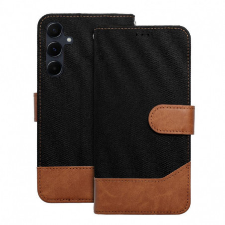 Samsung Galaxy A51 LTE Portefeuilles JEANS Élégant  Noir
