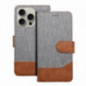 Apple iPhone 16 Plus Portefeuilles JEANS Élégant  Gris