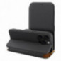 Apple iPhone 16 Plus Portefeuilles FOLIO Side Magnet Élégant, Modèle de carbone  Noir