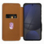 Samsung Galaxy A35 Portefeuilles FOLIO Side Magnet Élégant, Modèle de carbone Gris Samsung Galaxy A35 Portefeuilles FOLIO Side Magnet Élégant, Modèle de carbone Gris