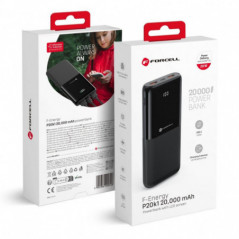 Forcell Power bank F-Energy P20k1 PD 20W QC 20000mAh noir