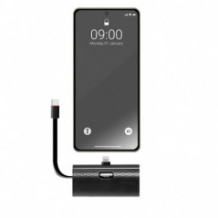 Forcell Power bank F-ENERGY Power Plug F5K3 PD 20W 5000 mAh noir