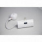 Forcell Power bank F-ENERGY Power Plug F5K3 PD 20W 5000 mAh blanc