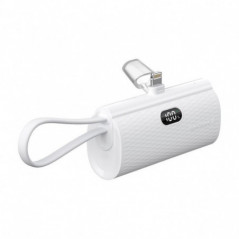 Forcell Power bank F-ENERGY Power Plug F5K3 PD 20W 5000 mAh blanc