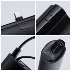 Forcell Power bank F-Energy Power Plug F5K3 5 000mAh pour Type C PD 20W noir