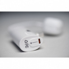 Forcell Power bank F-Energy Power Plug F5K3 5 000mAh pour Type C PD 20W blanc