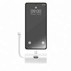 Forcell Power bank F-Energy Power Plug F5K3 5 000mAh pour Type C PD 20W blanc