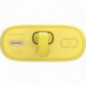 Baseus Power bank PPKDC05I 5200 mAh avec câble Lightning intégré + câble Type C vers Type C PD QC 2,4A 20W jaune rose