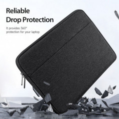 Dux Ducis Housse LBDB pour ordinateur portable, pochette horizontale 13.9in noire