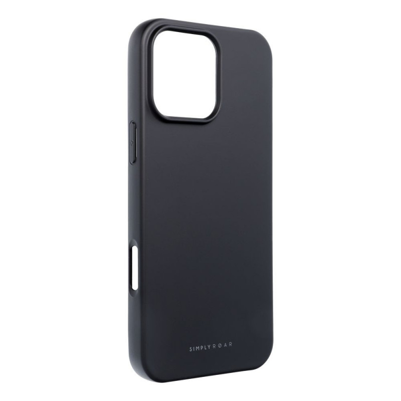 Apple iPhone 16 Pro Max Coque Roar Space Monochromatique, Élégant  Noir