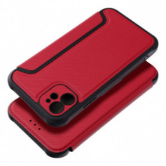 Apple iPhone 11 Portefeuilles Razor Book Fibre de carbone, Modèle de carbone