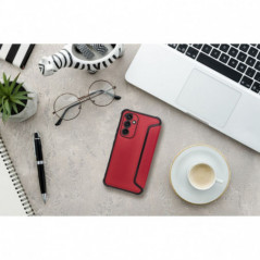 Samsung Galaxy A15 5G Portefeuilles Razor Book Fibre de carbone, Modèle de carbone