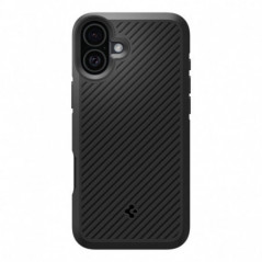 Apple iPhone 16 Couverture durcie Spigen Armor Noir