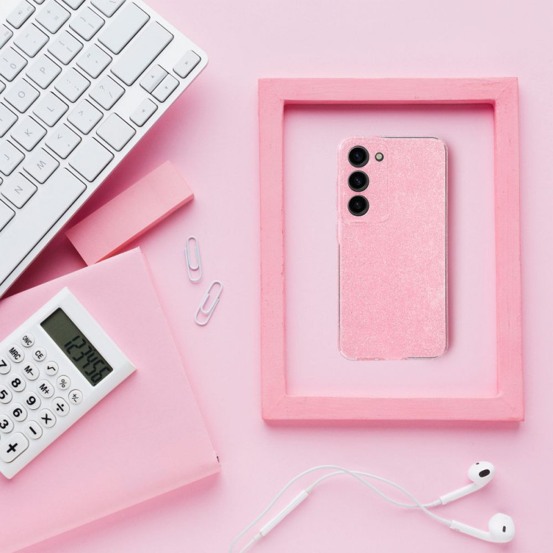 XIAOMI Redmi Note 14 Pro Plus 5G Coque CLEAR 2mm BLINK Rose