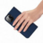 Apple iPhone 13 Pro Coque Dux Ducis Leather Bleu