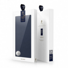 Apple iPhone 13 Pro Coque Dux Ducis Leather Bleu