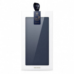 Apple iPhone 13 Pro Coque Dux Ducis Leather Bleu