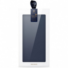 Apple iPhone 15 Plus Coque Dux Ducis Leather Bleu