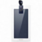 Apple iPhone 15 Plus Coque Dux Ducis Leather Bleu