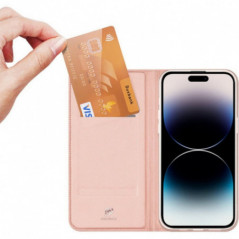 Apple iPhone 15 Pro Coque Dux Ducis Leather