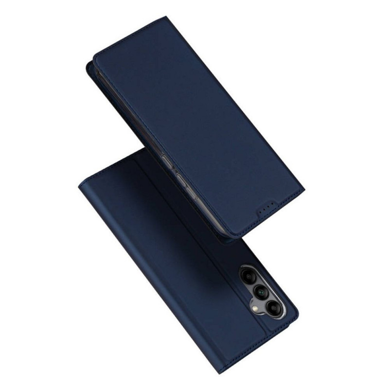 Samsung Galaxy A34 Coque Dux Ducis Leather Bleu