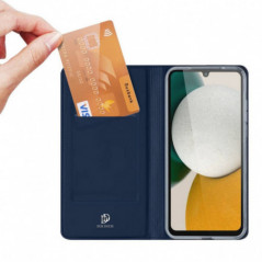 Samsung Galaxy A34 Coque Dux Ducis Leather Bleu