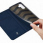 Samsung Galaxy A34 Coque Dux Ducis Leather Bleu