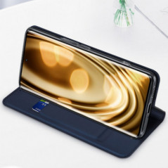 Samsung Galaxy A34 Coque Dux Ducis Leather Bleu