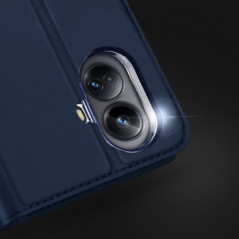 Samsung Galaxy A34 Coque Dux Ducis Leather Bleu